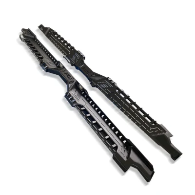 Paso lateral de acero universal para automóviles SUV 4X4 para Navara Np300 Isuzu D-Max Mitsubishi Triron L200 2019 2020 2021.