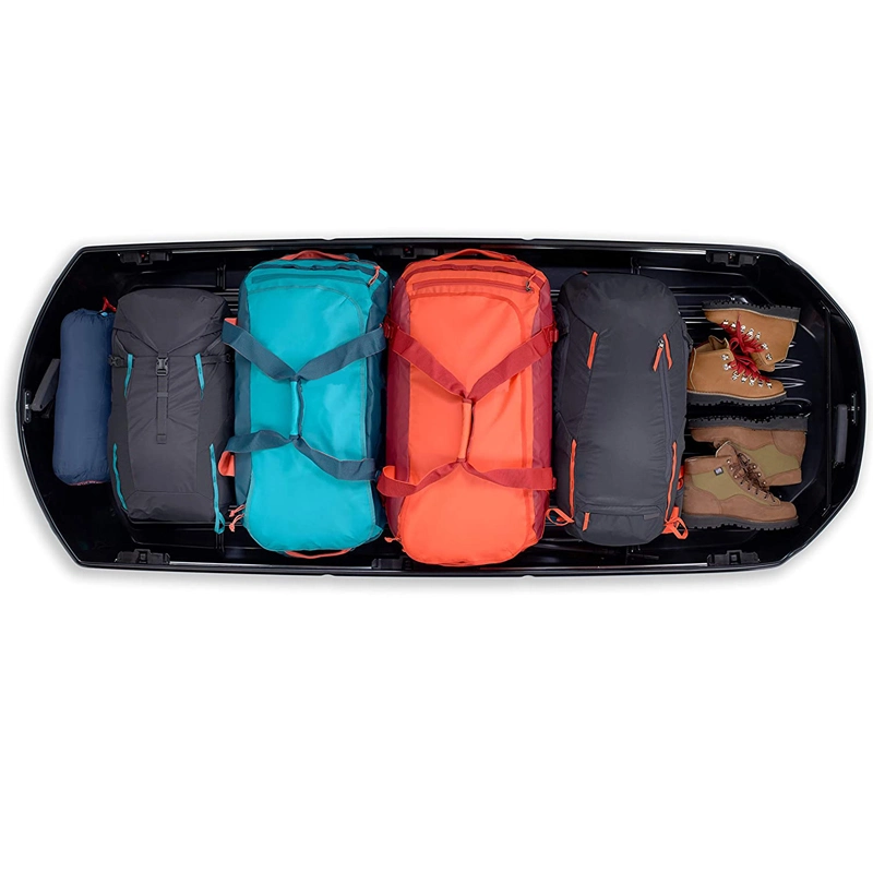 700L Waterproof Universal Car Top Roof Boxes Cargo Travel Carrier Box with Lock Fit Most Car Roof Rack