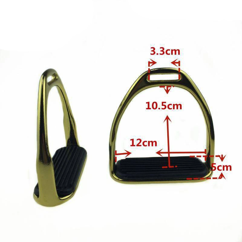 Saddle Harness Accessories Electroplating Stainless Steel Safety Stirrup Safety Protective Cover Stirrup Equestrian Supplies