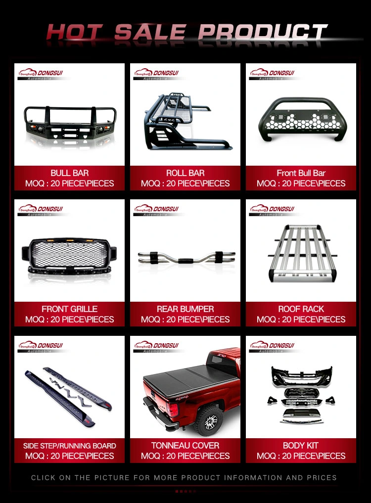 New Developed Running Boards Side Nerf Steps for Toyota Rush 2018-2019