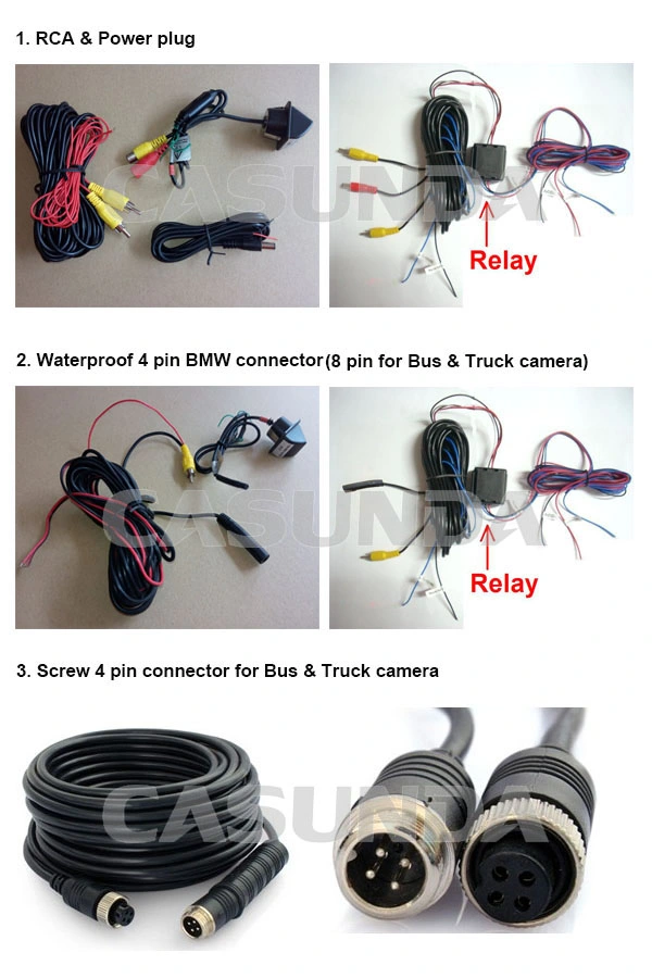 Reversing Camera for Mercedes Benz C Class W205 Cla W117 Car Trunk Handle 170 Degree Fisheye Parking Vehicle Camera