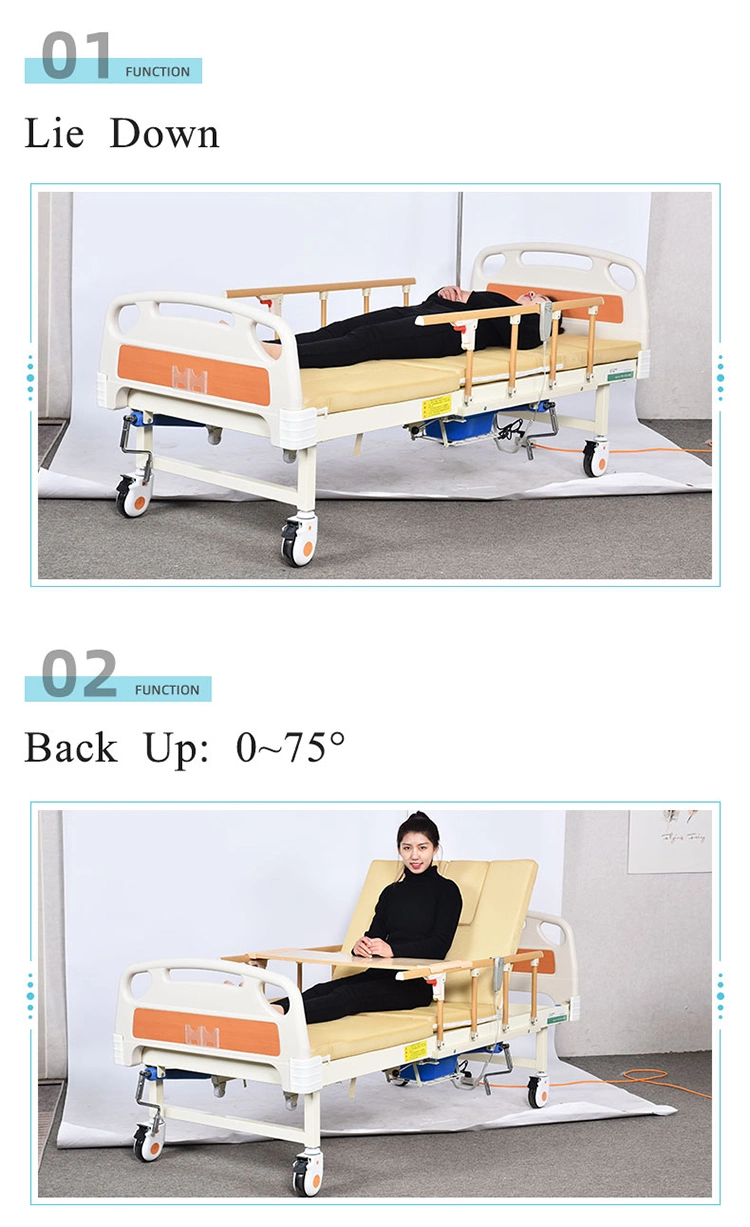 Patient Manual Nursing Bed with