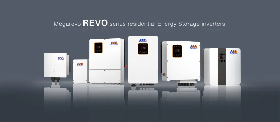 Megarevo 8kw 10kw 12kw Hybrid Inverter Three Phases 380V