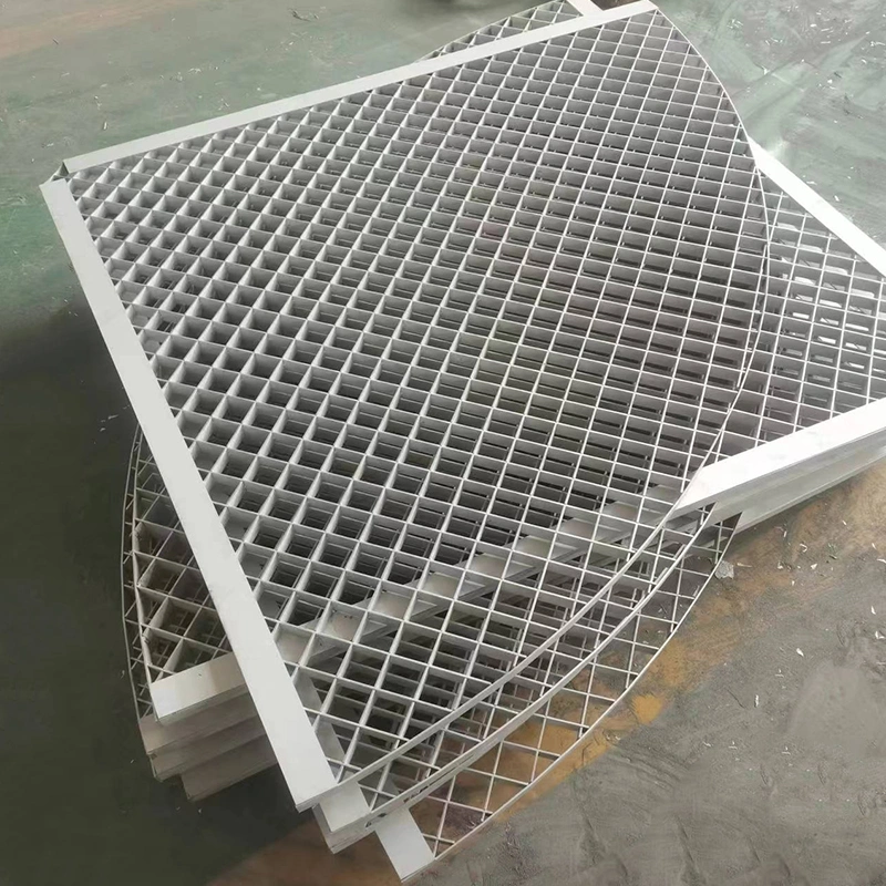 Philippine Price of Inter-Plug Driveway Drainage Steel Floor Grating Ramp Sidewalk Dome Storm Drain Grate Metal Car Platforms