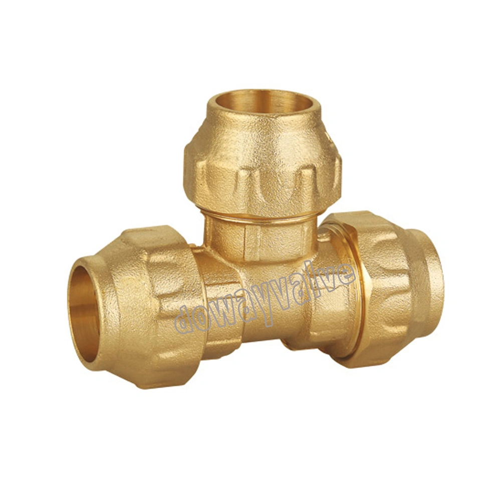 M X C Elbow Brass Compression Fitting for PE Pipe