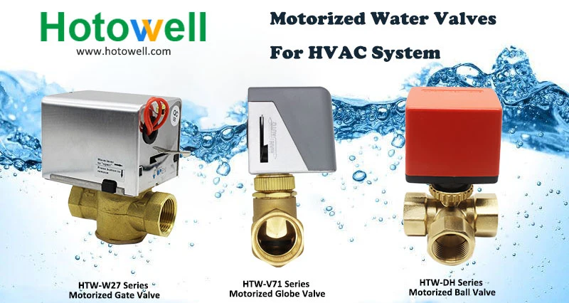 220V Electric Zone Valve Honeywell Vc6013 Vc4013 Hydraulic Flow Control Motorized Gate Water Valve