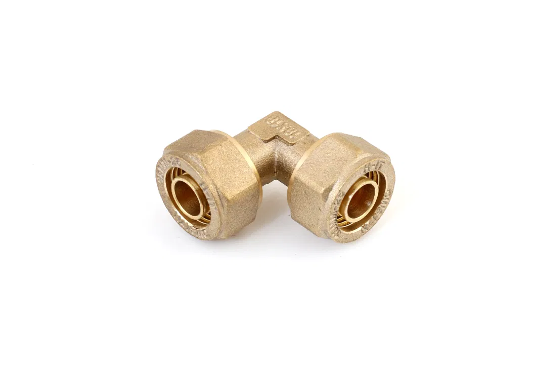 Wall Plated Female Elbow Brass Pex Fitting