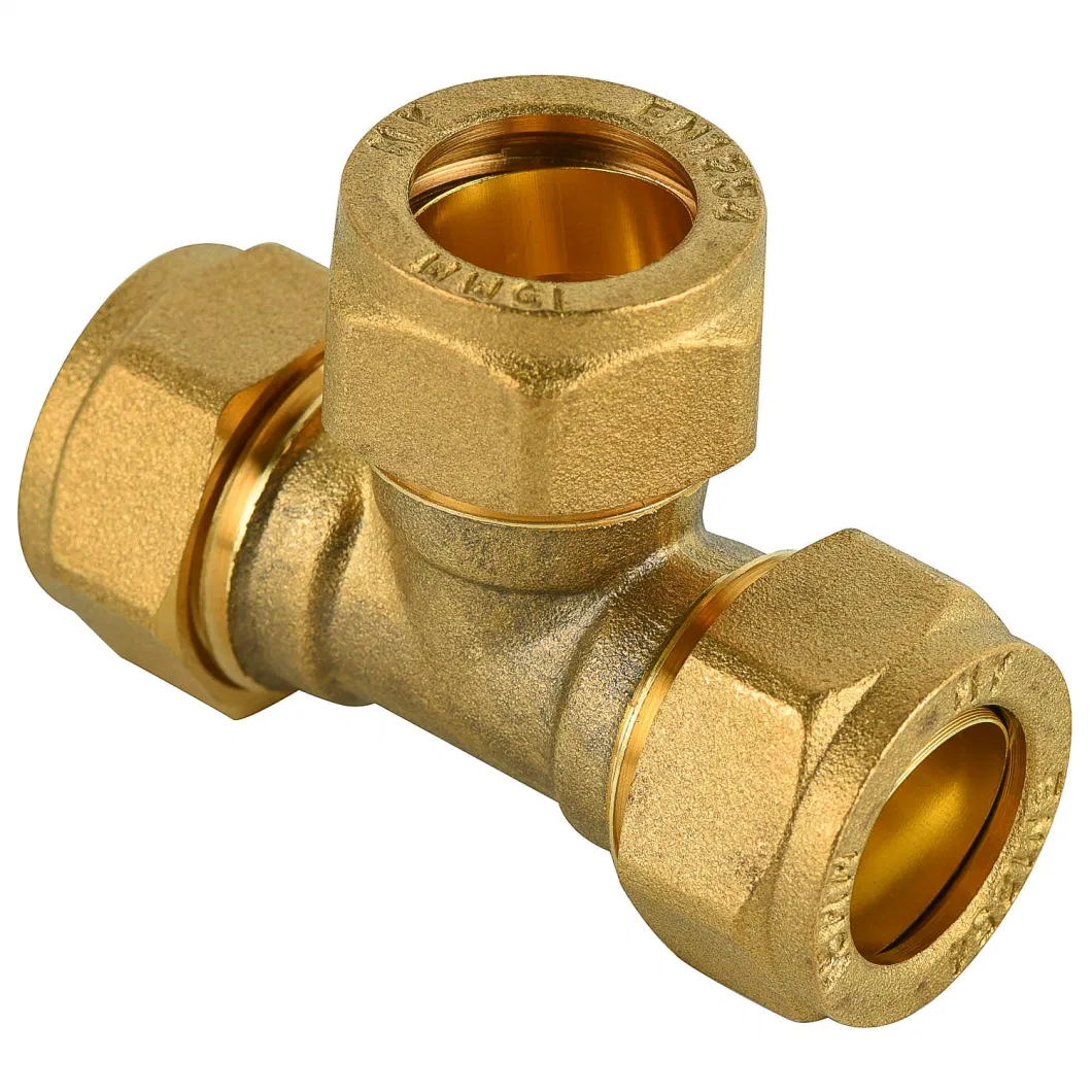 Brass Compression Fittings 15*15mm Brass Elbow