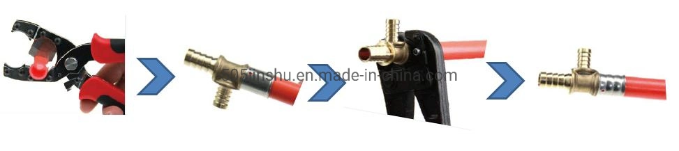 Brass Press Fitting for Multilayer Pipe