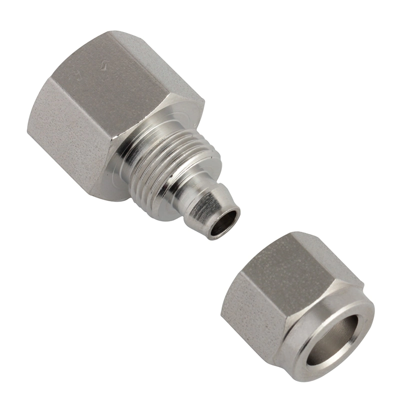 Customizable Stainless Steel 316L Ssrpcf14-G3/8&quot; Quick-Connect Joint Pneumatic Fittings