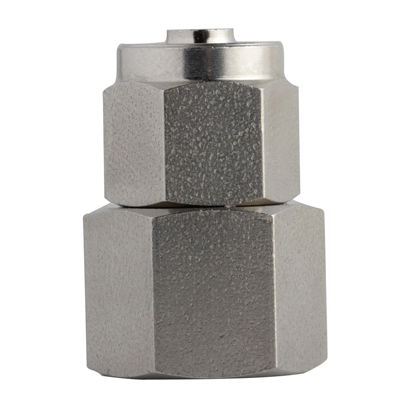 Customizable Stainless Steel 316L Ssrpcf14-G3/8&quot; Quick-Connect Joint Pneumatic Fittings