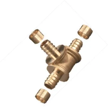 Brass Coupler Thread Elbow Pushfit Press Tee Pex Wallplate Cross Sliding Tap Connector Copper Bent Compression Fitting