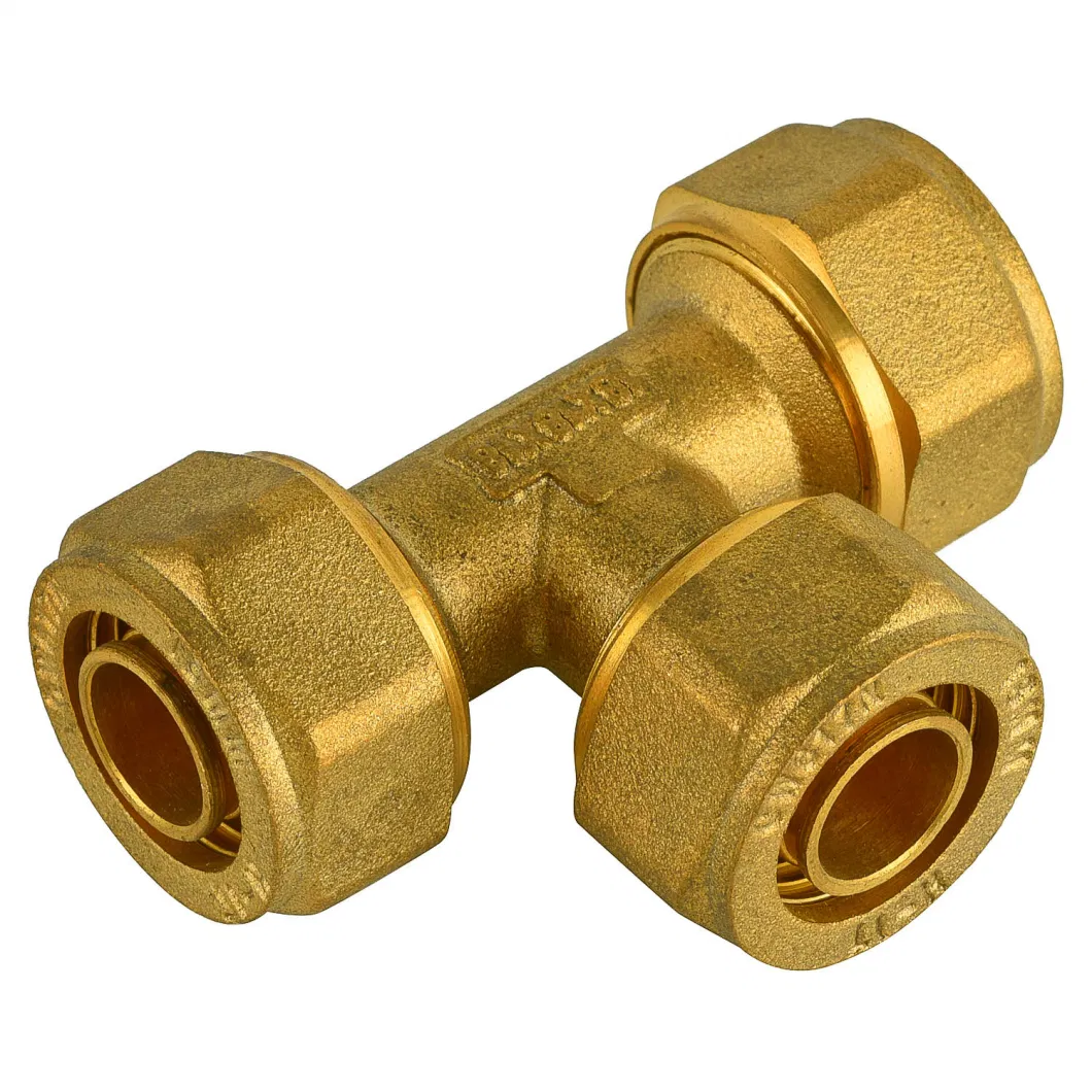 OEM Brass Compression Fittings for Pex-Al-Pex Pipe Connecting Male Elbow