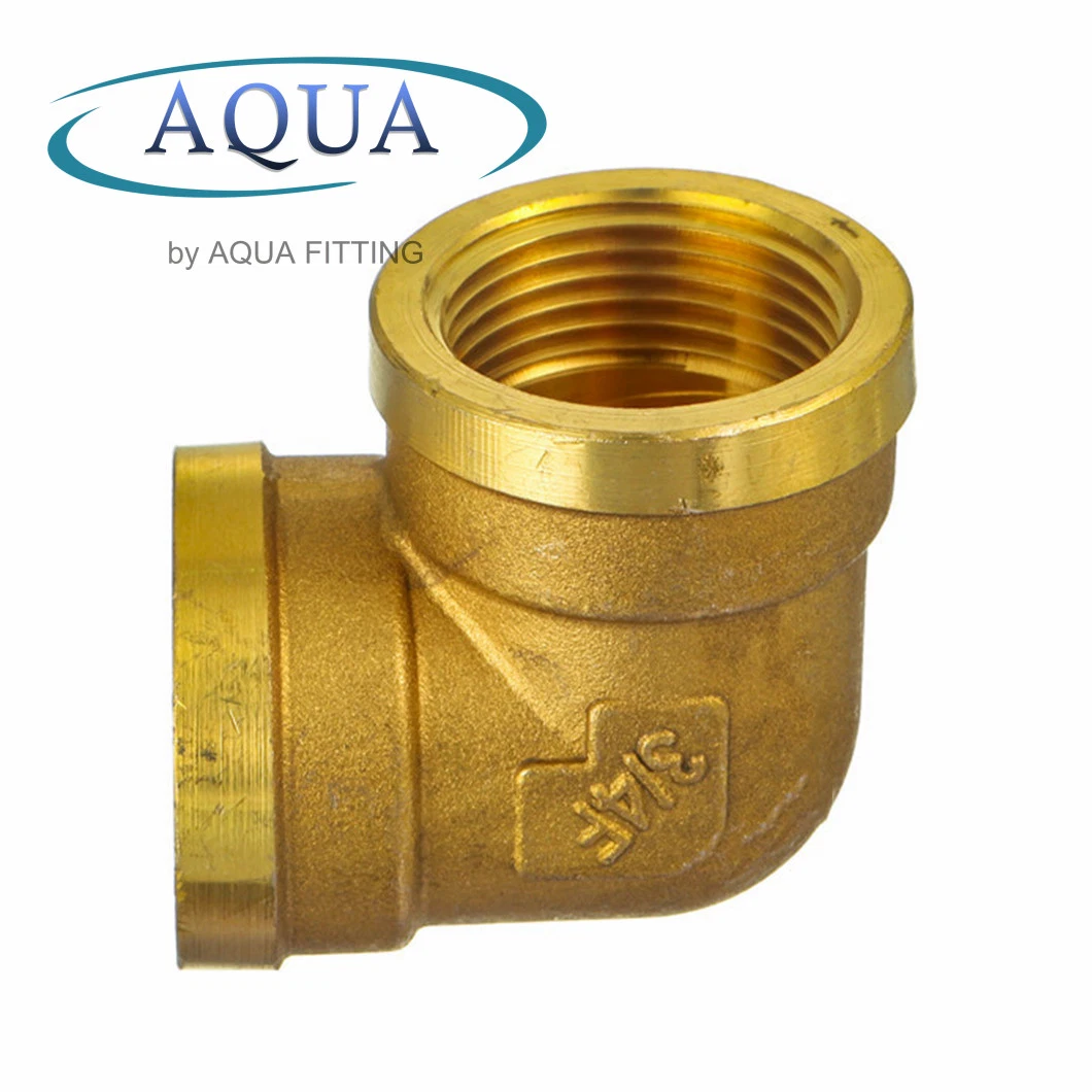 90 Degree Brass Threaded Pex Pipe Elbow Fittings