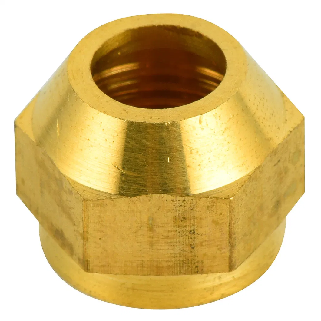 Union 45&deg; Fler Both Ends Brass Flare Male Brass Tube Fitting adapter