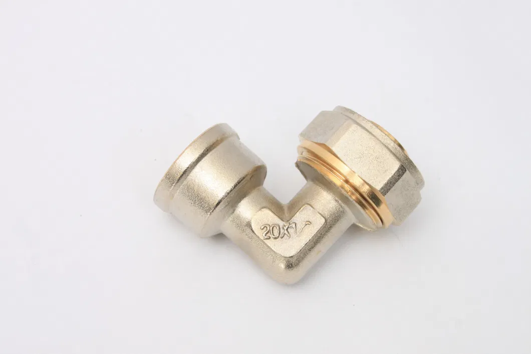 Compression Female Tee and Elbow and Coupling of Brass Compress Fitting