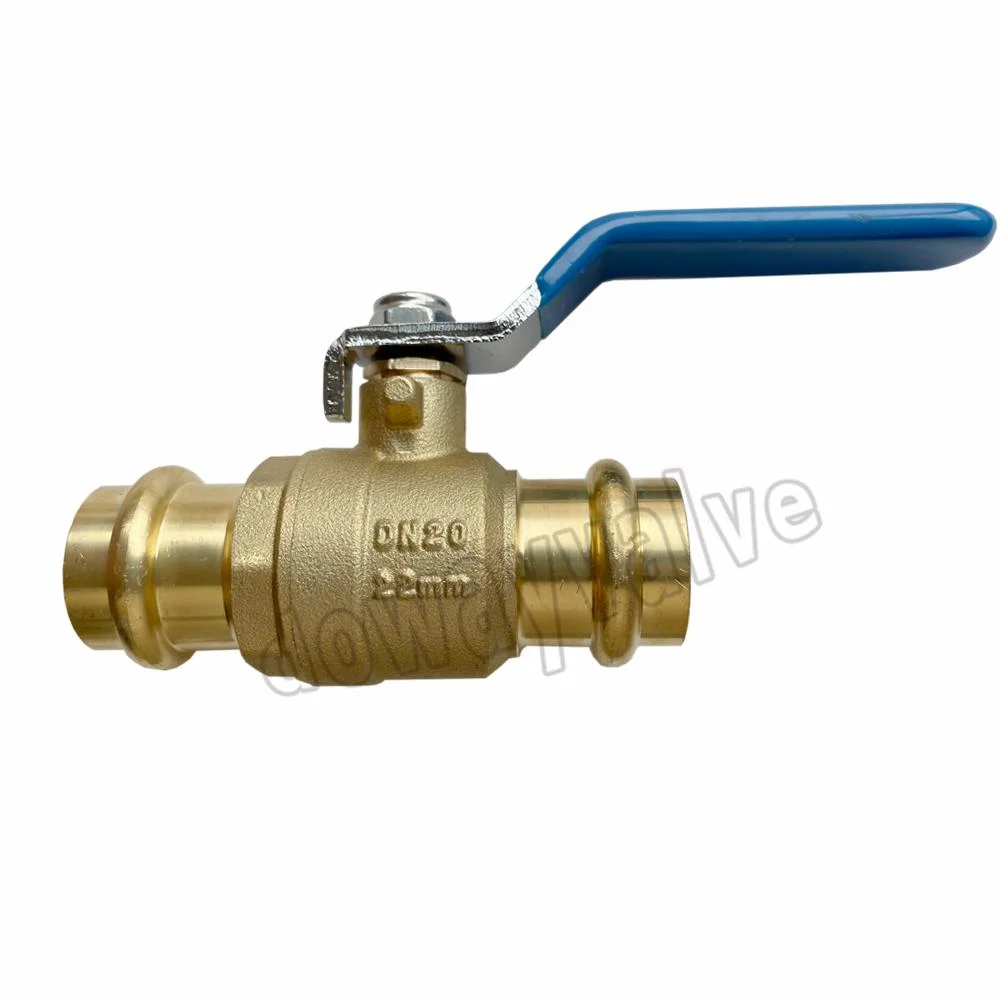 C46500 Low Lead Brass Ball Valve with Press-Fit End