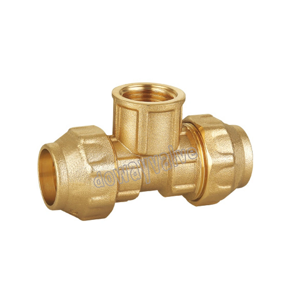 M X C Elbow Brass Compression Fitting for PE Pipe