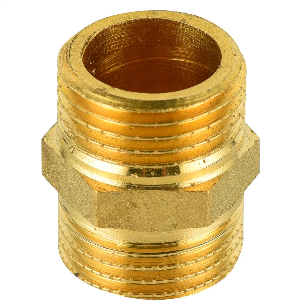 Factory Direct Brass Compression Male Straight Connectors Thread Coupling Fitting for Copper Pipe High Quality Lowest Price