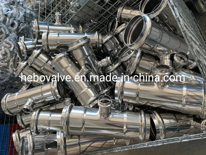 90 Degree V Profile Equal Elbow Stainless Steel Pipe Press Fitting