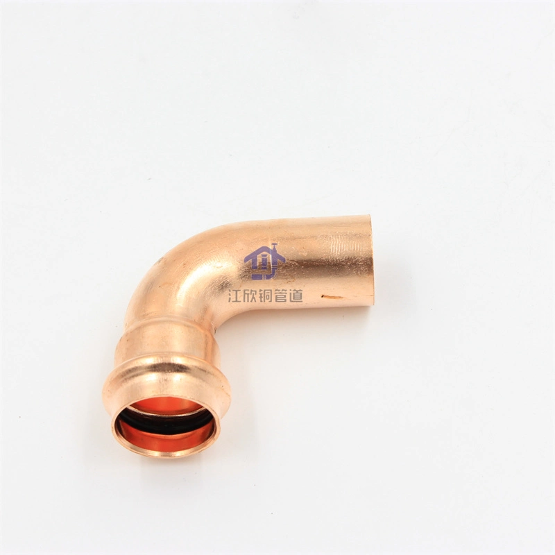 Well-Made Reducing 90 Degree Tee Copper M-Profile Press Series with Multiple Sizes