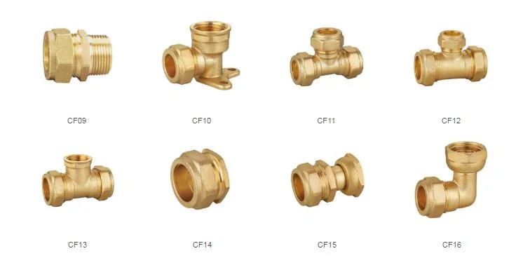 Copper Pipe Wras Approved Brass Compression Fittings Reducing Coupling