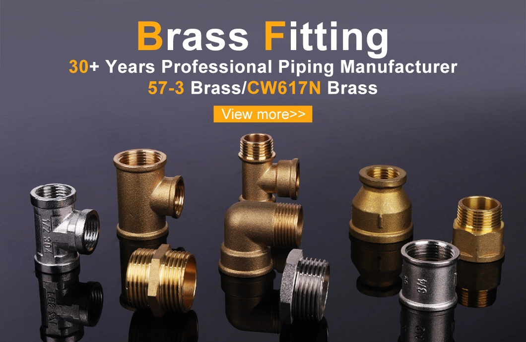 Ifan Factory Price Customized Male Threaded Pex Brass Plumbing Fittings 1/2&quot;-1&quot; Brass Fittings