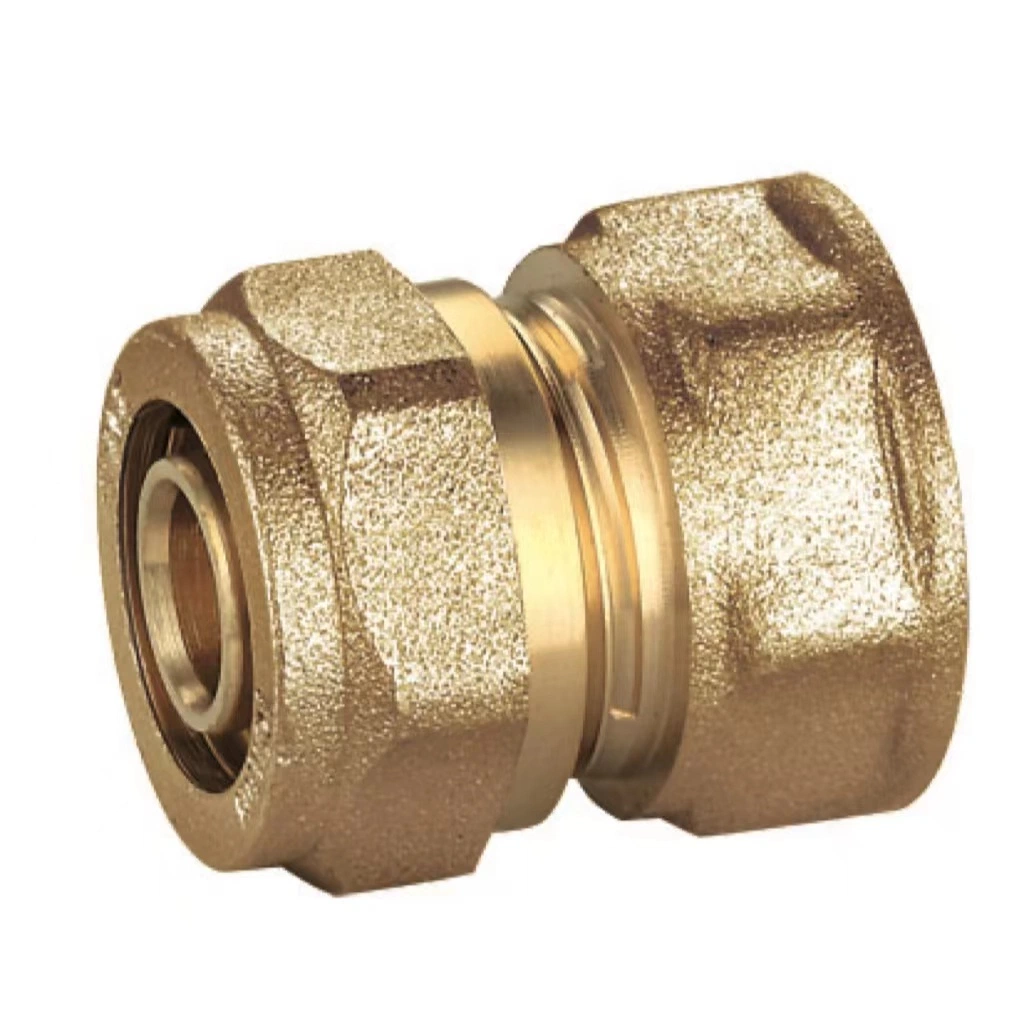 OEM Wall-Plated Elbow Press Female Pipe Fittings Brass Fitting for Hardware