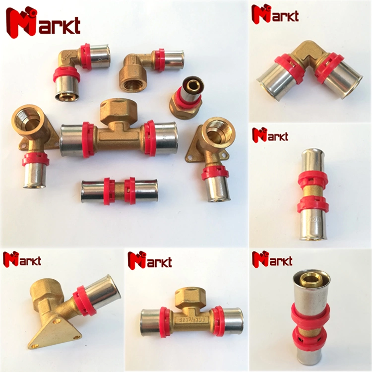 Press Type Quick Couplings Quick Connect Union Pipe Fittings