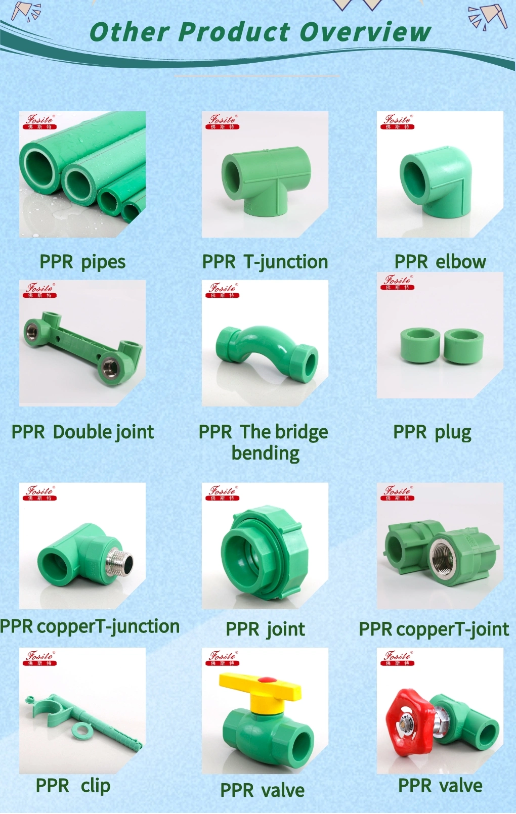 High Quality PPR Pipe for Water Supply