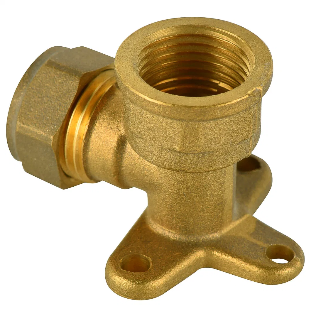 Brass Female Coupling Compression Fittings, Brass Fittings for Copper Pipe