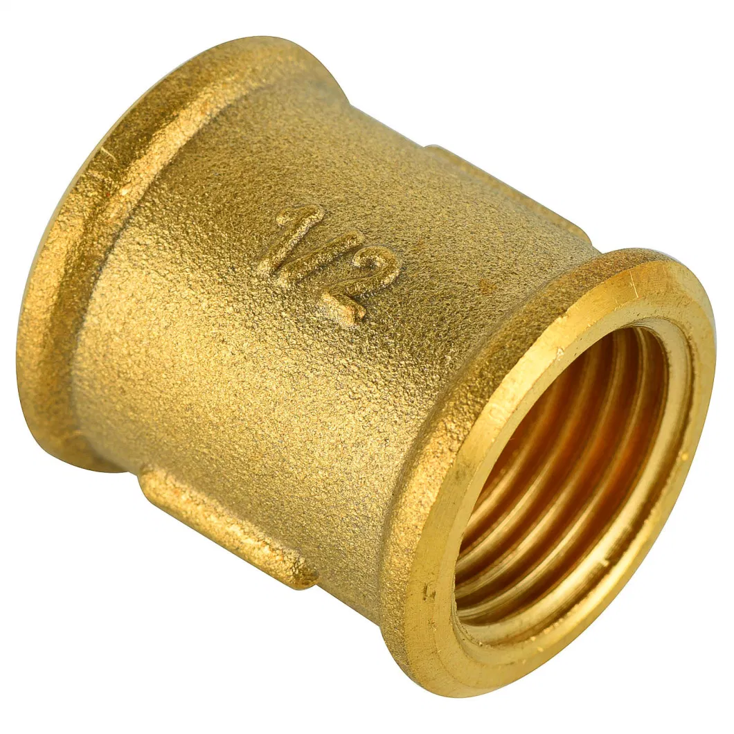 Factory Direct Brass Compression Male Straight Connectors Thread Coupling Fitting for Copper Pipe High Quality Lowest Price