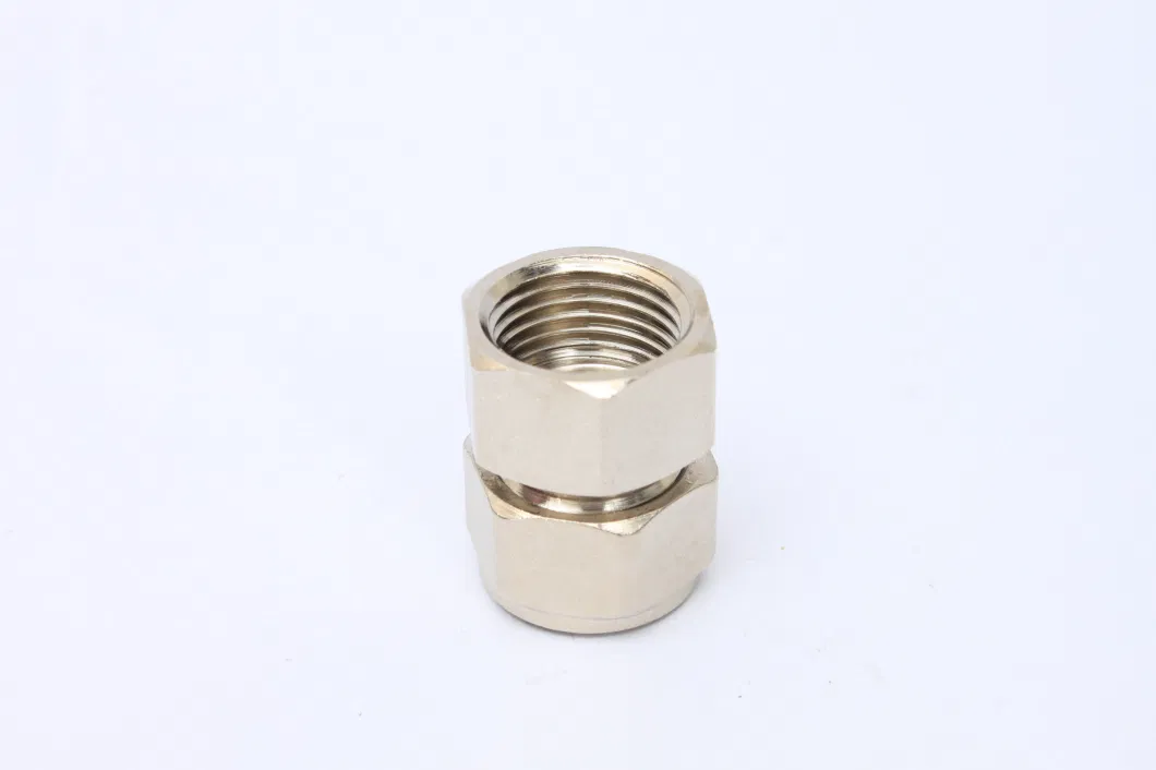 Compression Female Tee and Elbow and Coupling of Brass Compress Fitting