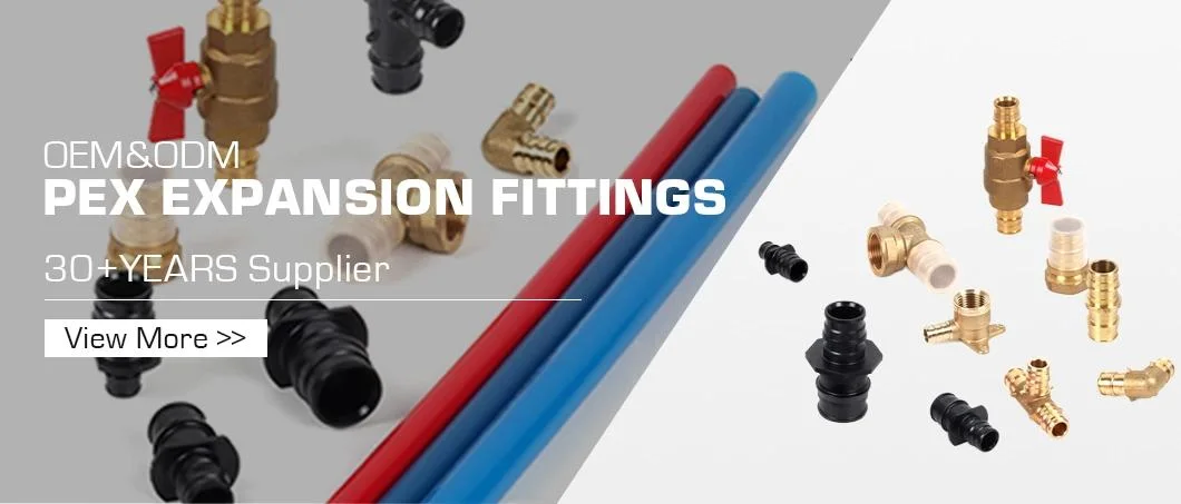 Ifan Plumbing Materials Bronze Pex Sliding Fittings Water Supply Pex Fittings