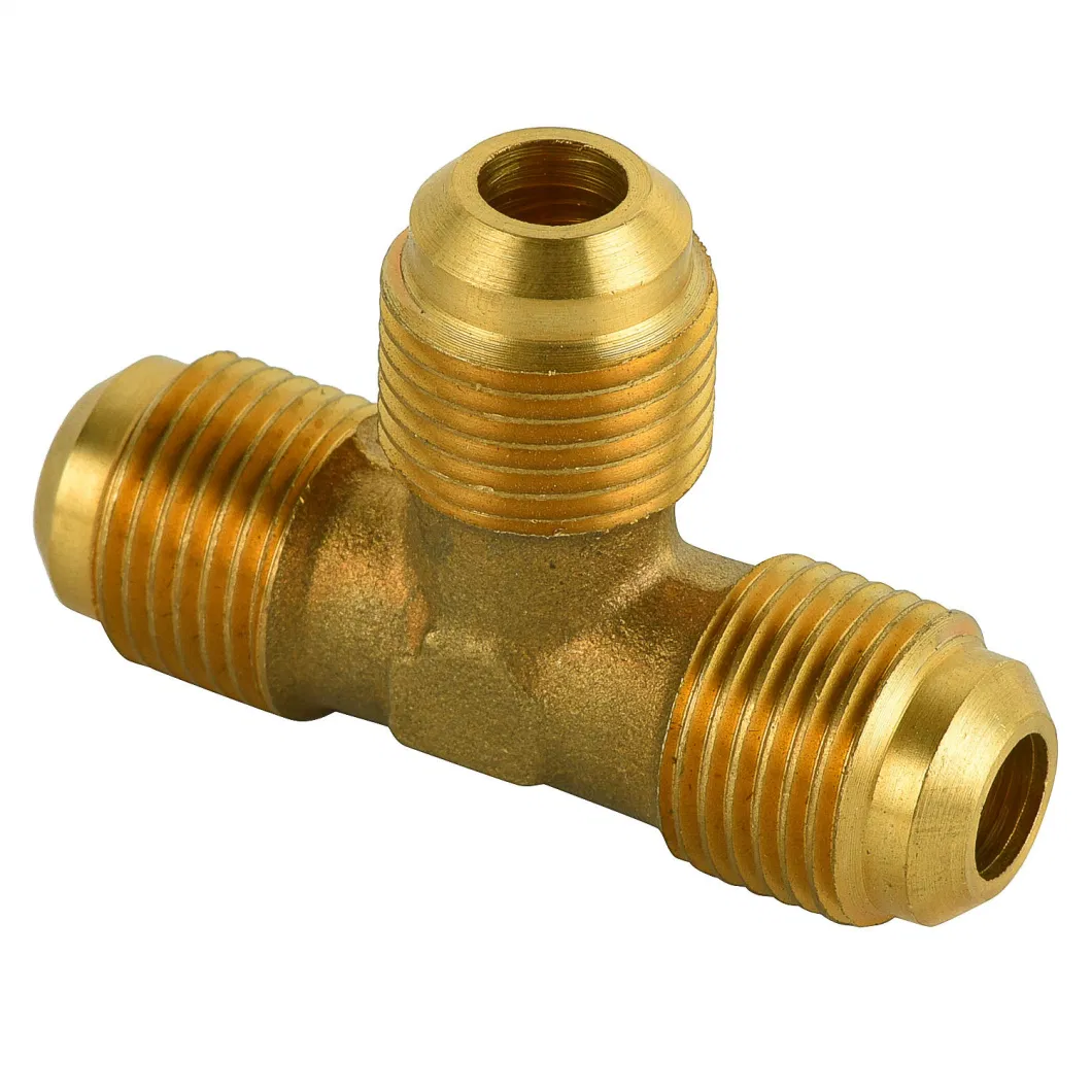 1/2&quot; Female NPT X 3/8&quot; Male Flare Brass Female Adapter 45&deg; Flare to Fpt