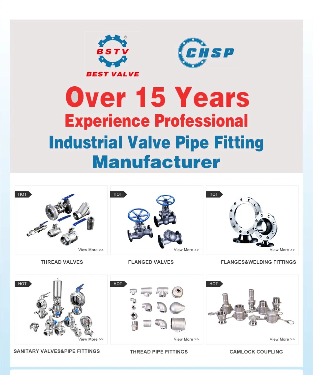 Press Fittings Straight Stainless Steel Pipe Fitting