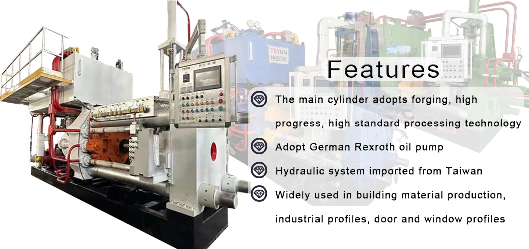 Aluminum Extrusion Press Machine for Aluminum and Copper Profiles/Aluminum Extruder Press