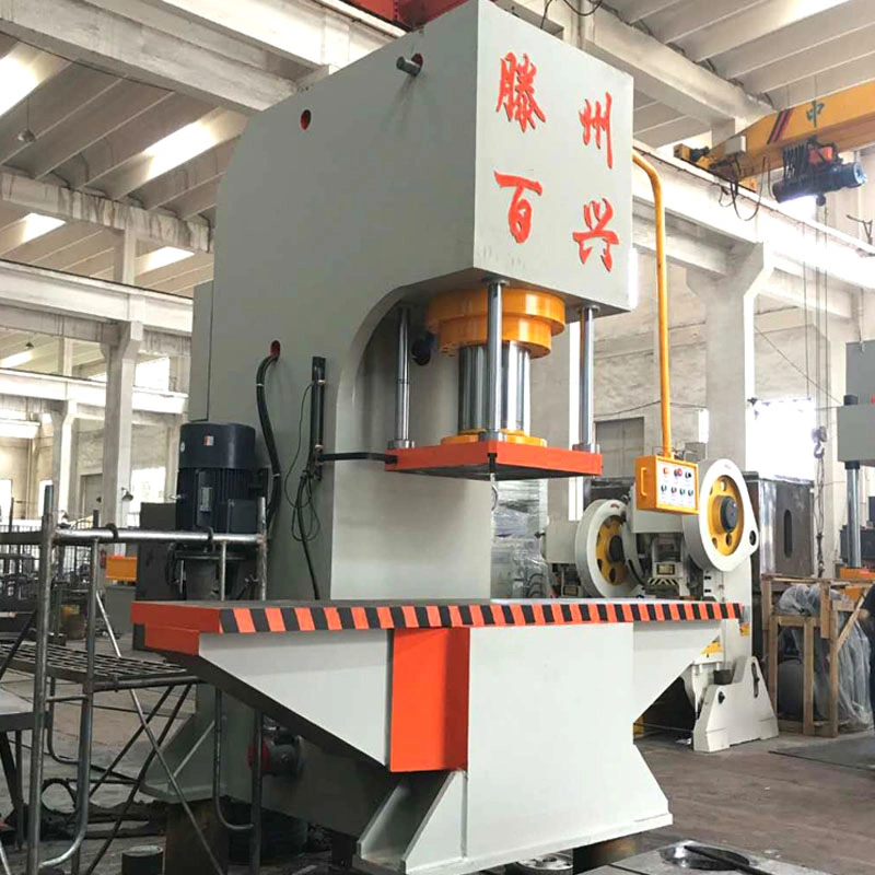 60ton/100ton/120ton/160ton/200ton Single Arm Hydraulic Press Is Used for Material Drawing, Blanking, Bending, Flanging, Calibration, Press Fitting, Hot and Cold