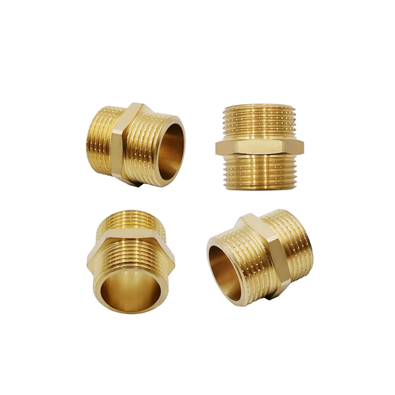 Brass 3/8 Inch Bsp Hex Plug End Cap Female Thread Pipe Stop Compression Fitting Female Plug Brass Fitting Yellow Color 1/4-2 Size Brass Male Threaded Cap