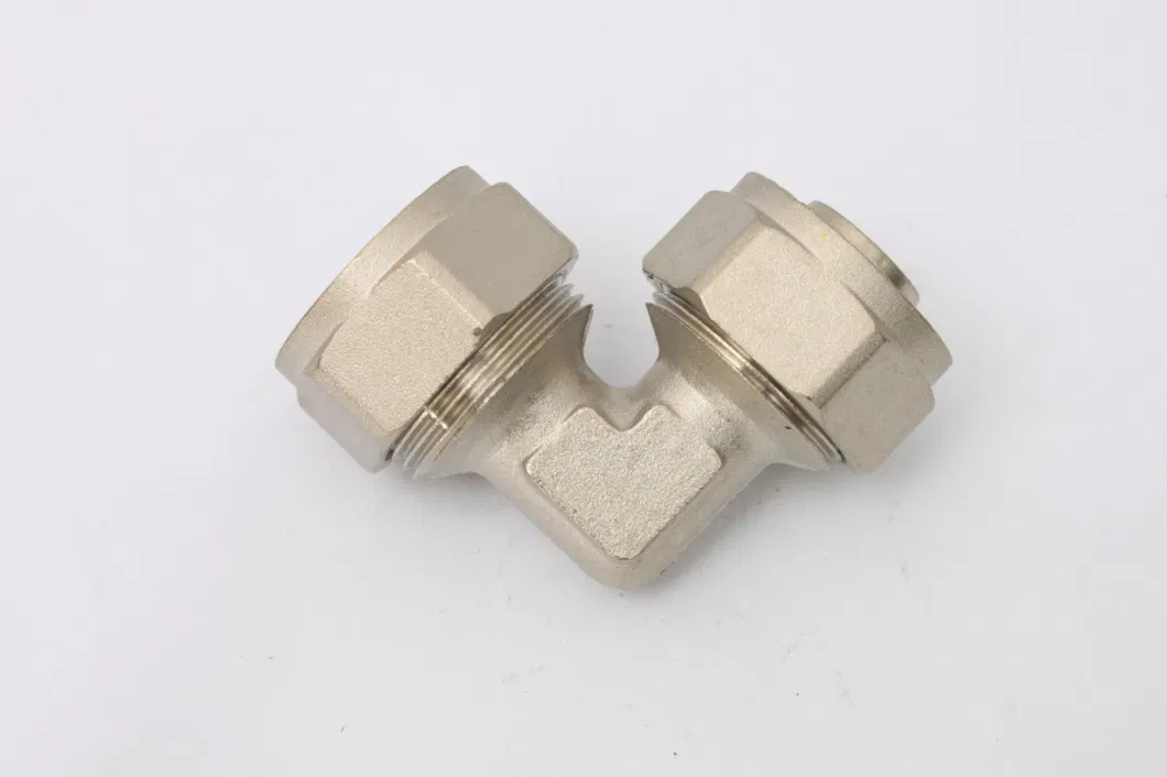 Compression Female Tee and Elbow and Coupling of Brass Compress Fitting