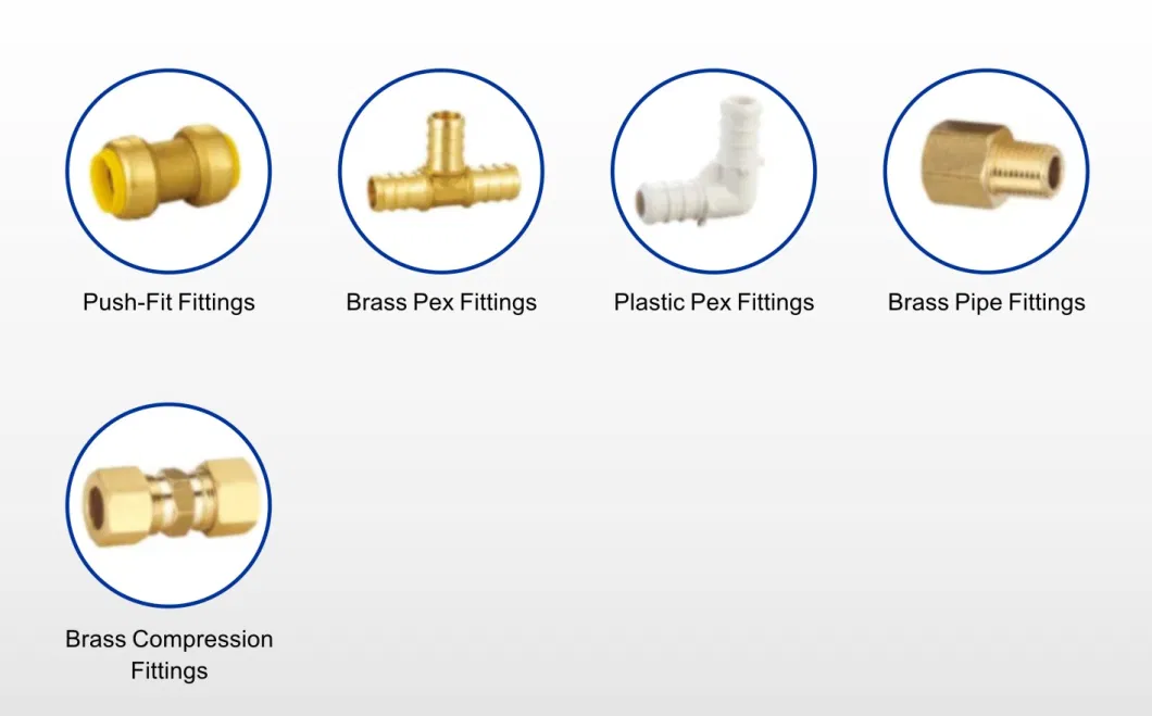 American Market Lead-Free Pex Cold Expansion Fittings -F1960 Sweet Adapter (Male sweet X F1960) Ftg (AMK25103)