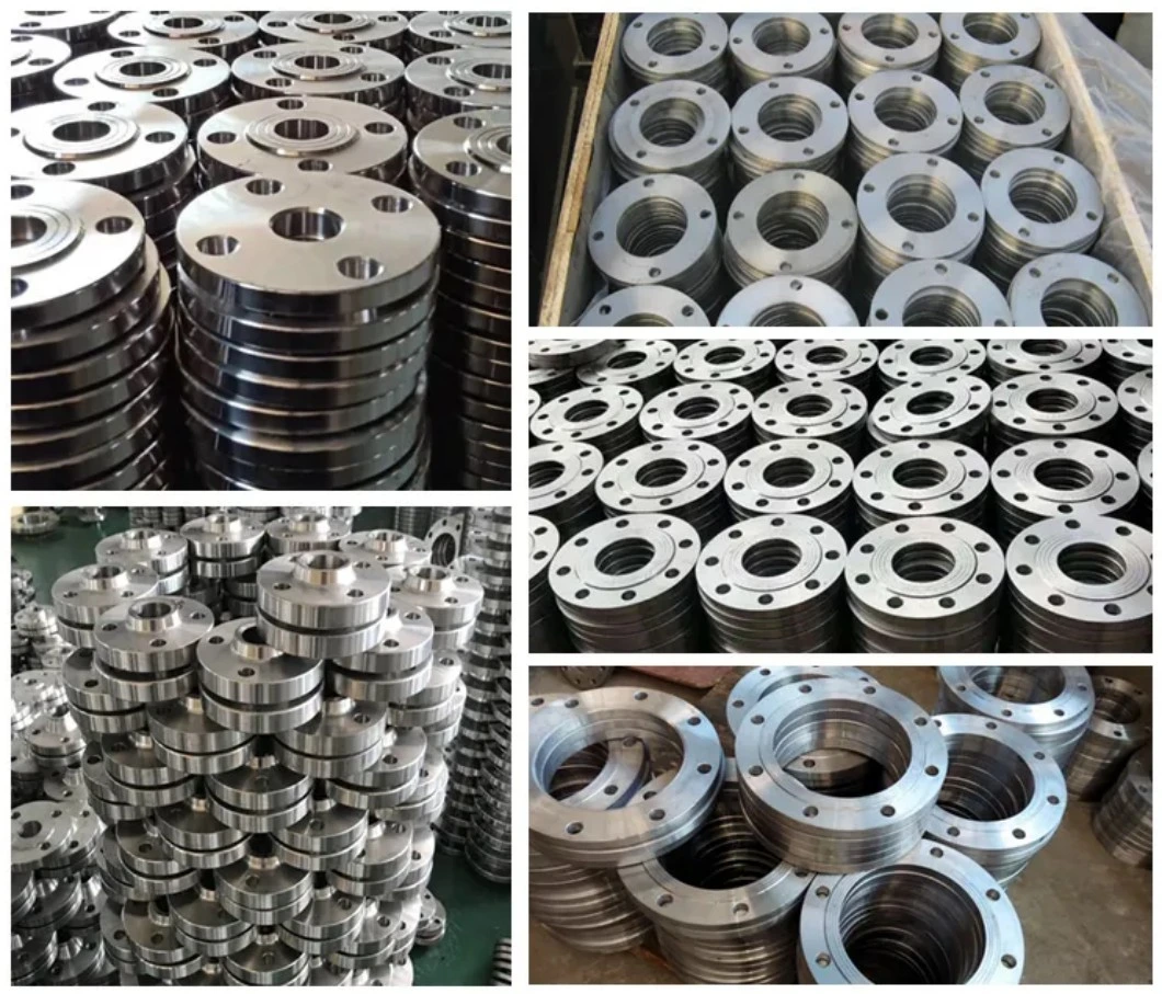 High Quality Double Flange Pipe Stainless A182 304 316 Fittings Flanges Natural Gas Pipe Female Threaded Union Flange Fitting