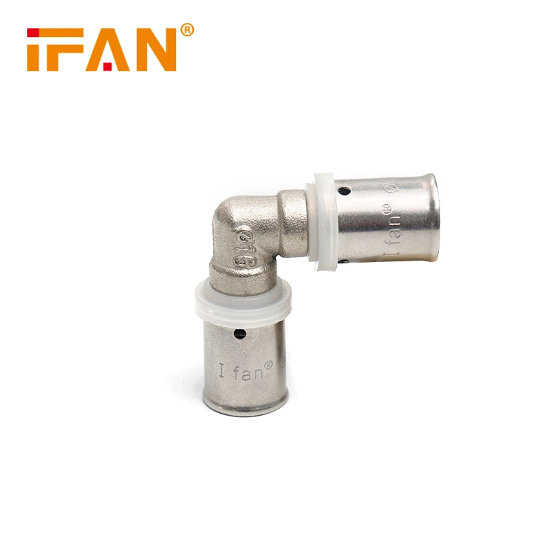 Ifan 2021 Hot Sell Brass Press Fit Fitings Press Fitting Elbow