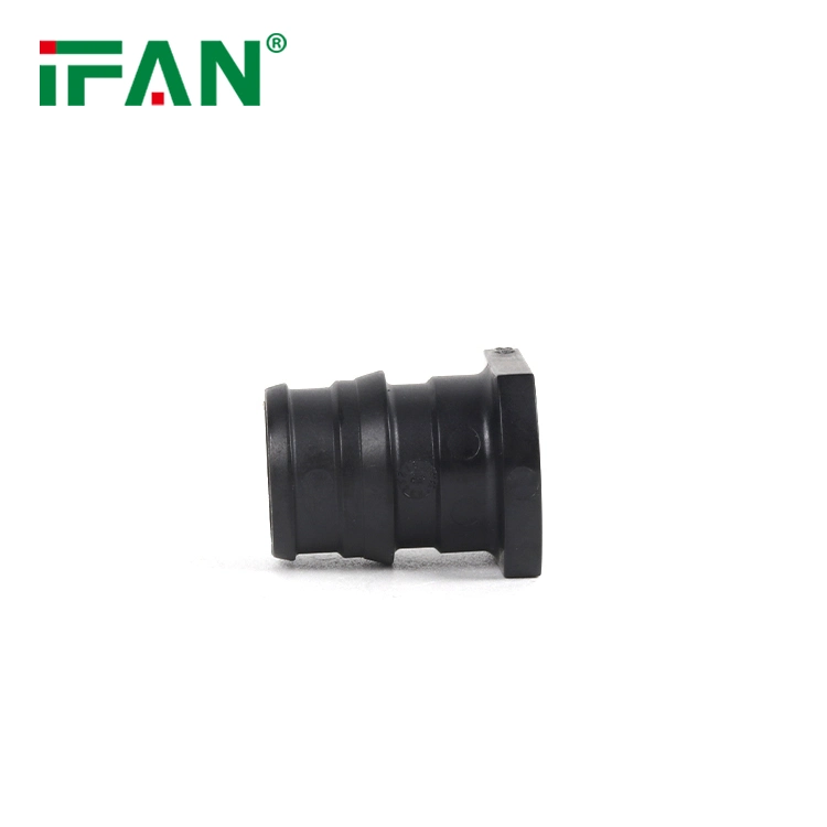 Ifan Modern Design Brass Pipe Connector Black Color Pex Sliding Fitting