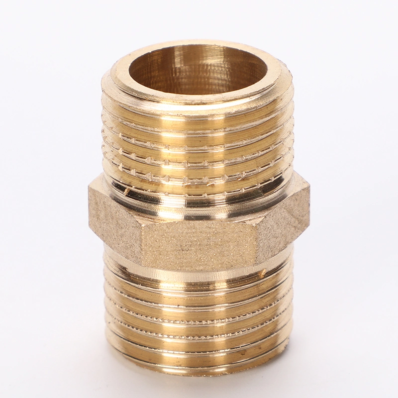 Factory Brass Thread Screw Nipple Pipe Fitting