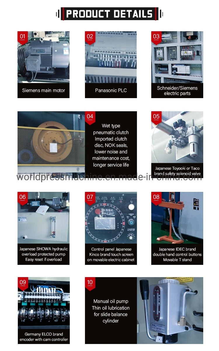 Patch Fittings Punching Power Press with Pneumatic Clutch