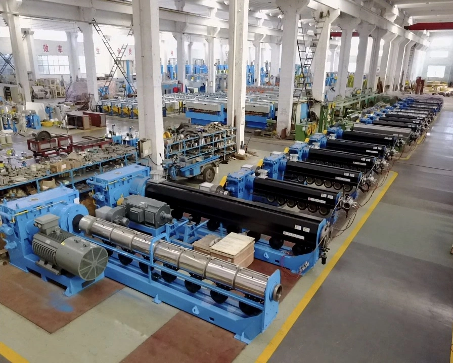 High Accuracy Fiber Optical Cable Extrusion Machine/Optical Cable Production Line/Optical Drop Cable Sheath Wire Extrusion Line