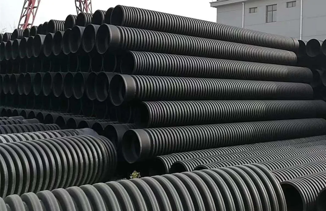 HDPE Material Corrugated Pipe Water Drainage System Pipe Dwc Culvert Pipe