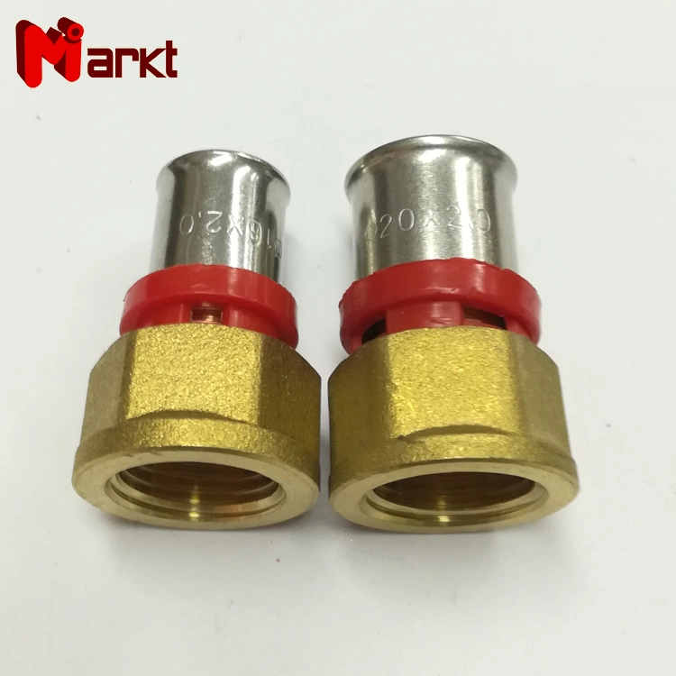 Brass Pex Pipe Fitting Gas Hose Adapt Press Fittings