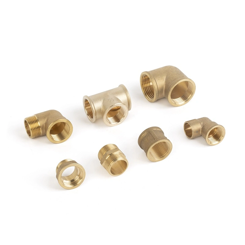 15mm Female Thread Brass Tee Solder Fitting for Press Connector Fitting